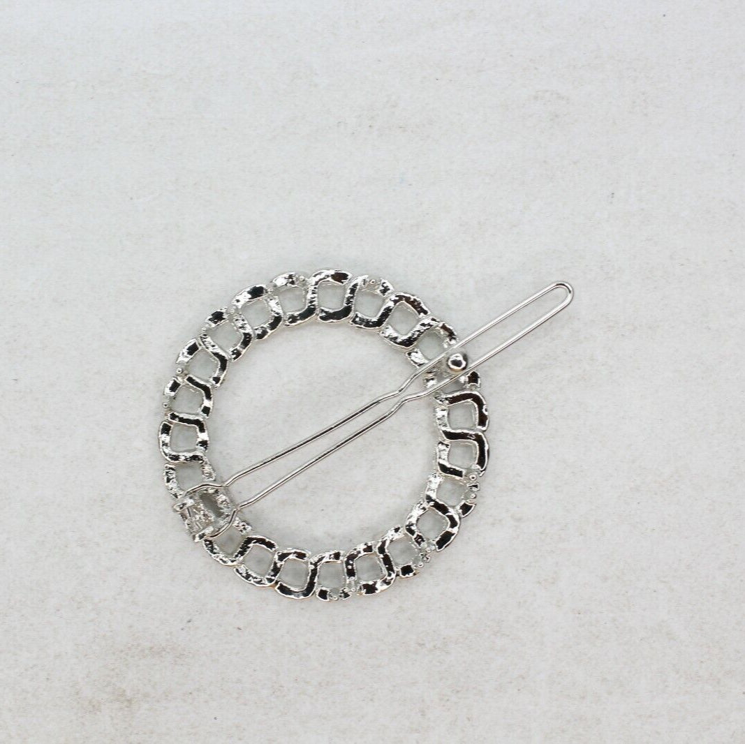 Silver Hair Clips Metal Infinity Pins Sliders Barrettes Korean Clips Hair Grip