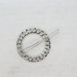 Silver Hair Clips Metal Infinity Pins Sliders Barrettes Korean Clips Hair Grip