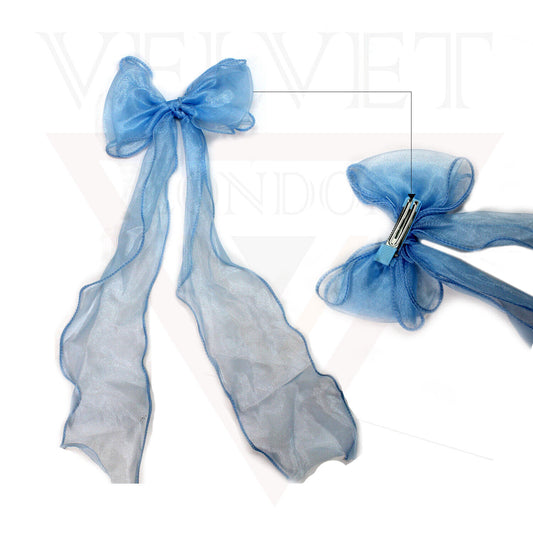 Lace Hair Bow Clips Lovely Ribbon Hair Clips Cute Girls  Hair Barrettes Hairpins