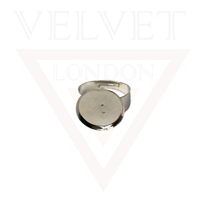 Round Adjustable Ring Bases Finger Ring Making For Ring Making Jewellery Blanks