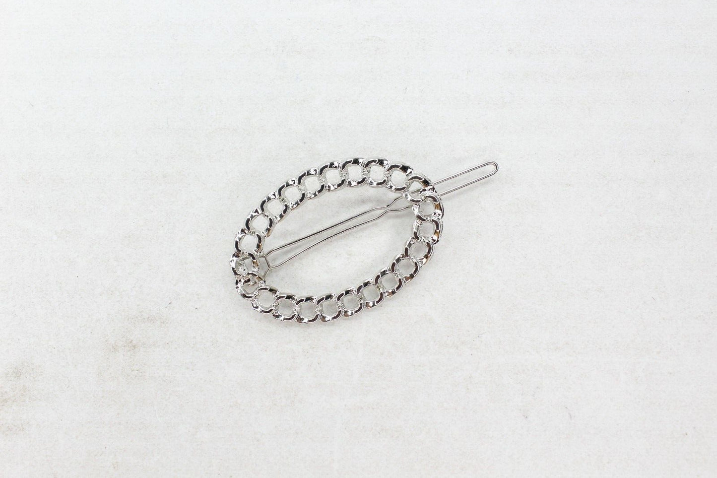 Silver Hair Clips Metal Infinity Pins Sliders Barrettes Korean Clips Hair Grip