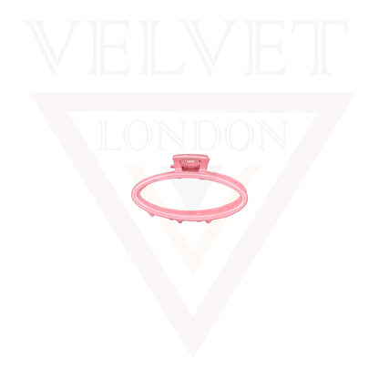 Hair Clamp Hair Claw Clips Metal Frosted Non-slip Pastel Barrette Hair Jaw Claw