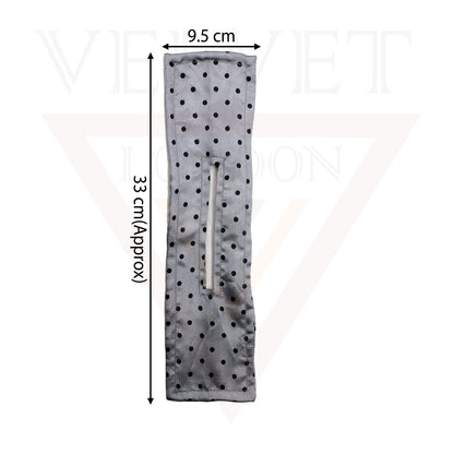 Twister Knotted Wire Headband Small Dotted Bun Hair Bun Maker Magic French