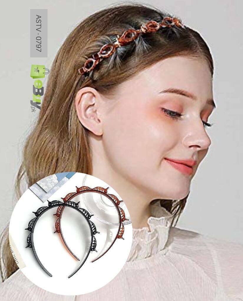5x Twist Hair Clip Magic HairBand Hairstyle Hairpin Headband Barrette Braid Tool