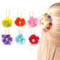 Hair Pins Rose U Pins Flower Pearl Diamond Glitter Hair Clips Brooch For Bridal 
