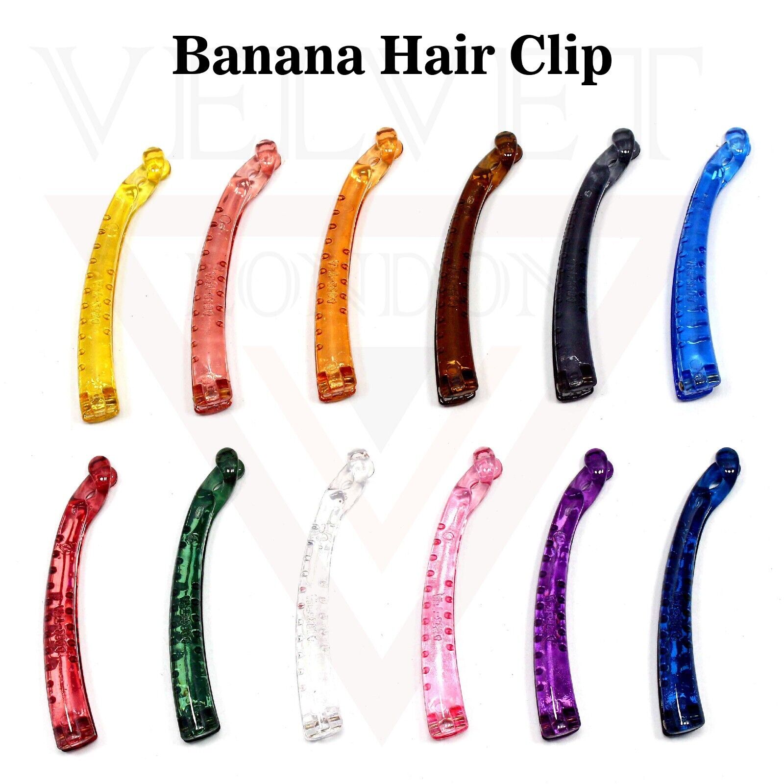 Banana Hair Clips Barrette Hair Ties Twist Comb Ponytail Holder Fishtail Clips