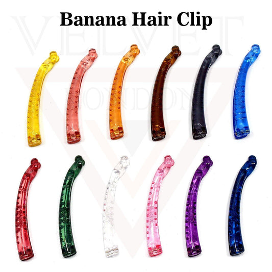 Banana Hair Clips Barrette Hair Ties Twist Comb Ponytail Holder Fishtail Clips