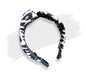 Girls Leopard Print Chiffon Wide Kids Hair Bands Knotted Headband Lady Hair Hoop
