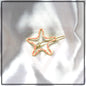 Hair Clips Star Shape Pearl Korean Snap Clips Slider Grips Pins Hair Accessories