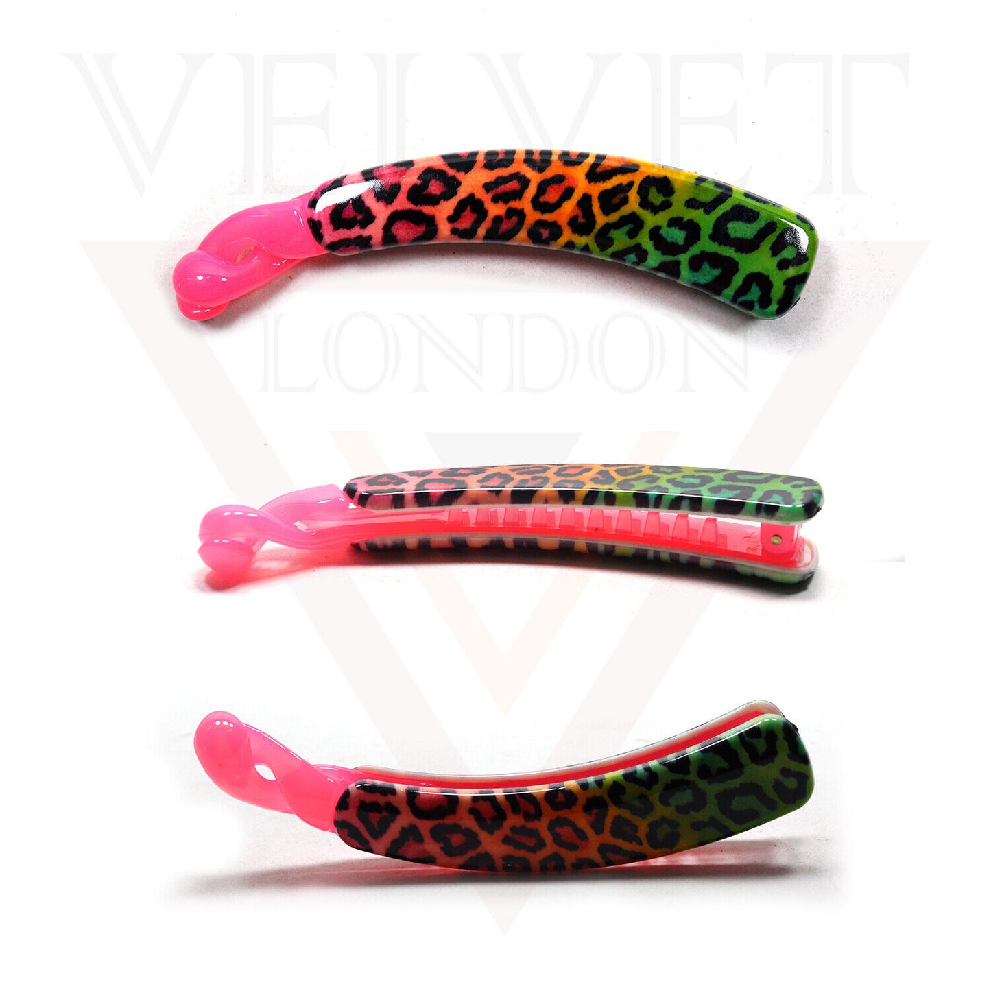 Banana Hair Clips Nonslip Strong Clamp Barrettes Animal Twist Clips Hair Pins