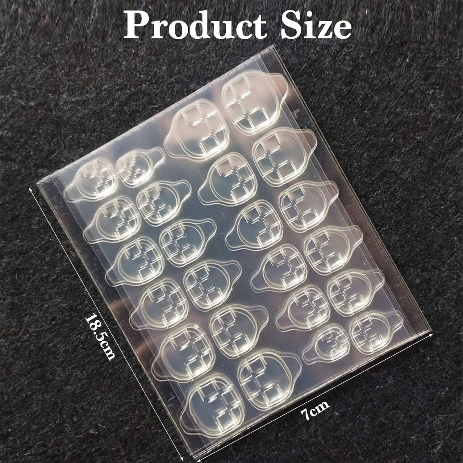 Adhesive Nail Tabs for Press On Nails Ultra Thin & Waterproof False Nail Sticky