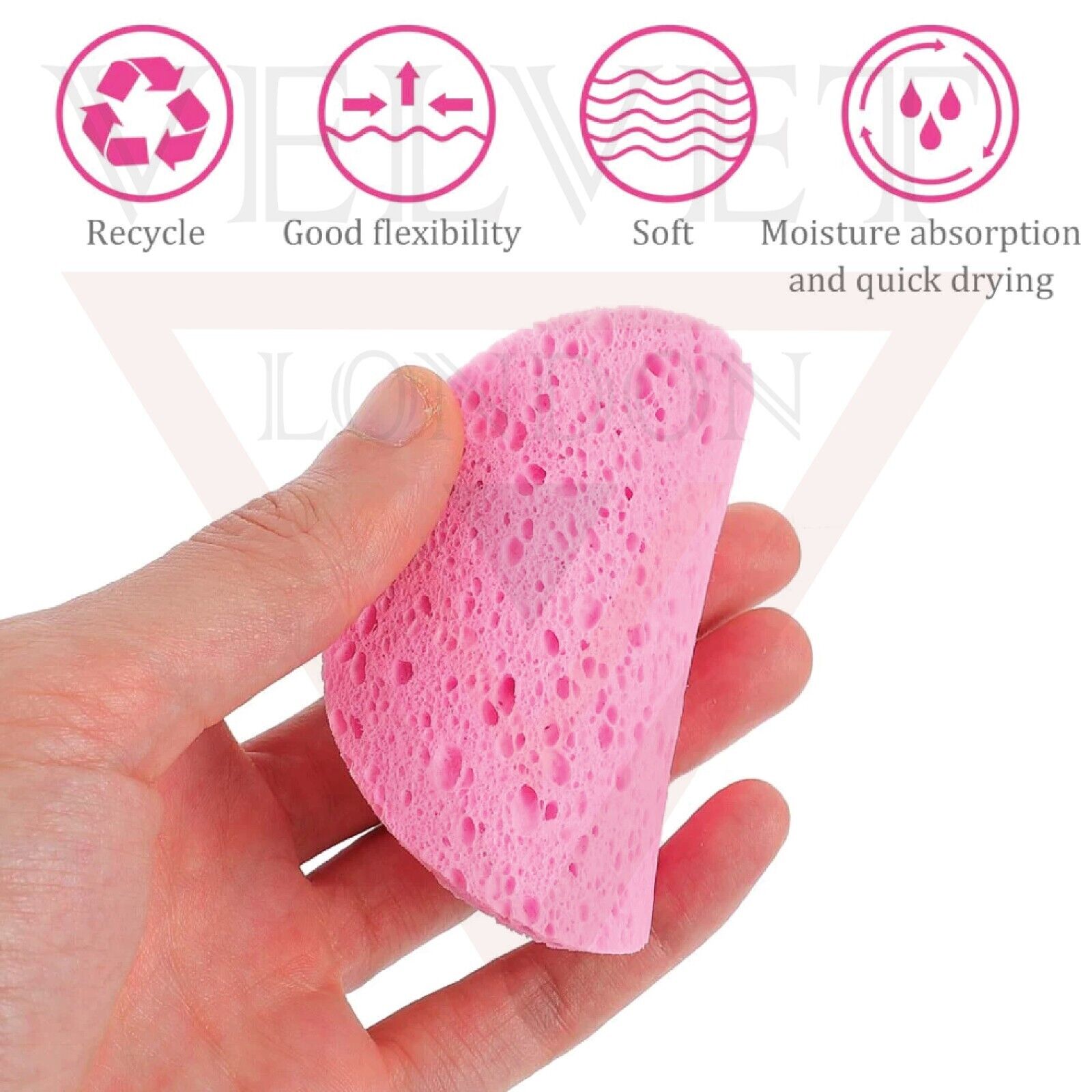 Cleansing Exfoliating Face Sponges for Washing Face Disposable Facial Sponges