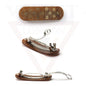 Flower Hair Clip Snap Hair Barrettes Classic Automatic Acrylic Tortoise Clip Pin