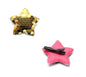 2x Star Shaped Cute Hair Clips Metal Snap Barrettes Babies Sparkly Hairpins