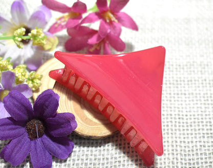 Triangle Hair Claw Cambered Tiny Hair Clip Butterfly Crab Clamp Baby Hair Grip