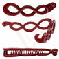 Banana Clips Hair Clamp Pins Fish Tail Ponytail Holder Twist Infinity Hair Clips