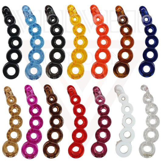 Round Banana Hair Clip Non-slip Ponytail Holder Fish Tail Twist Comb Clamp Grip