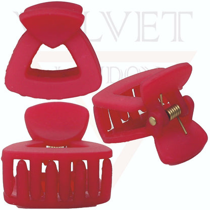 Hair Claw Clips Small Hair Clamp Neon Mini Jaw Claw Clutcher Barrette Hairpins