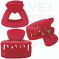 Hair Claw Clips Small Hair Clamp Neon Mini Jaw Claw Clutcher Barrette Hairpins