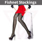 Sexy  Sheer Fishnet Tights High Waist Mesh Pantyhose Patterned Stocking Black