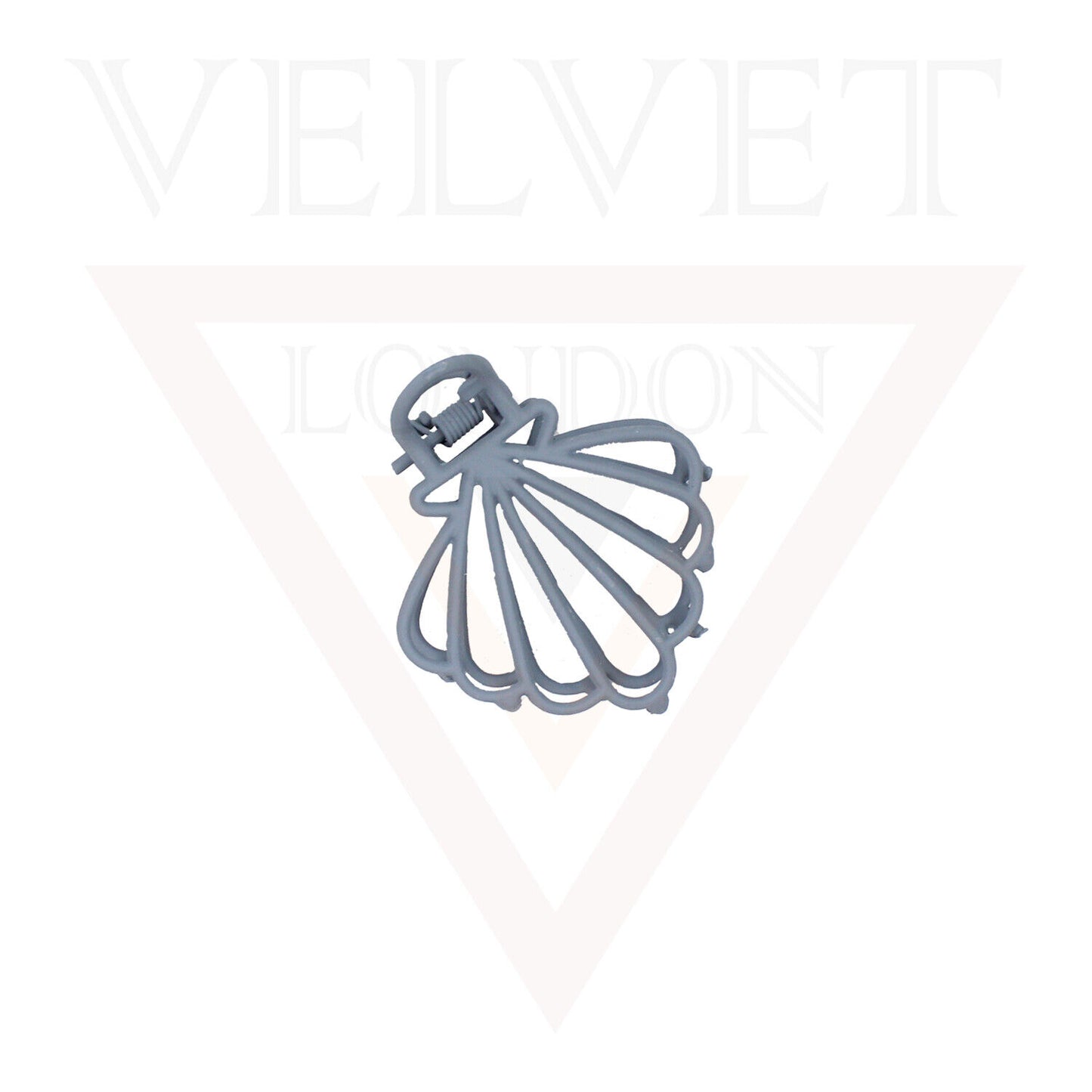 Hair Claw Clips Matte Frosted Metal Clutcher Non-Slip Barrette Jaw Clamp Womens