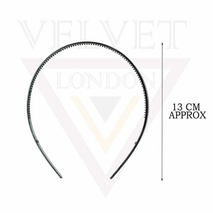 Slim Hair Hoop Band Plastic Plain Headbands Narrow Thin Plastic Alice Hair Bands
