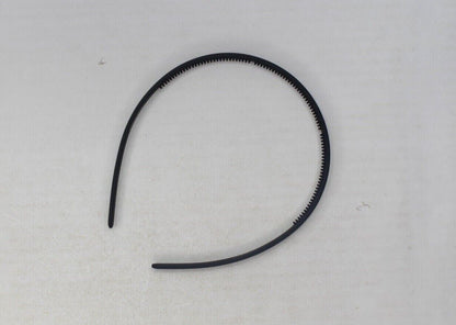 6x Black Matte Hair Hoop Grip Teeth Comb Frosted Hair Band HeadBand Girls Ladies