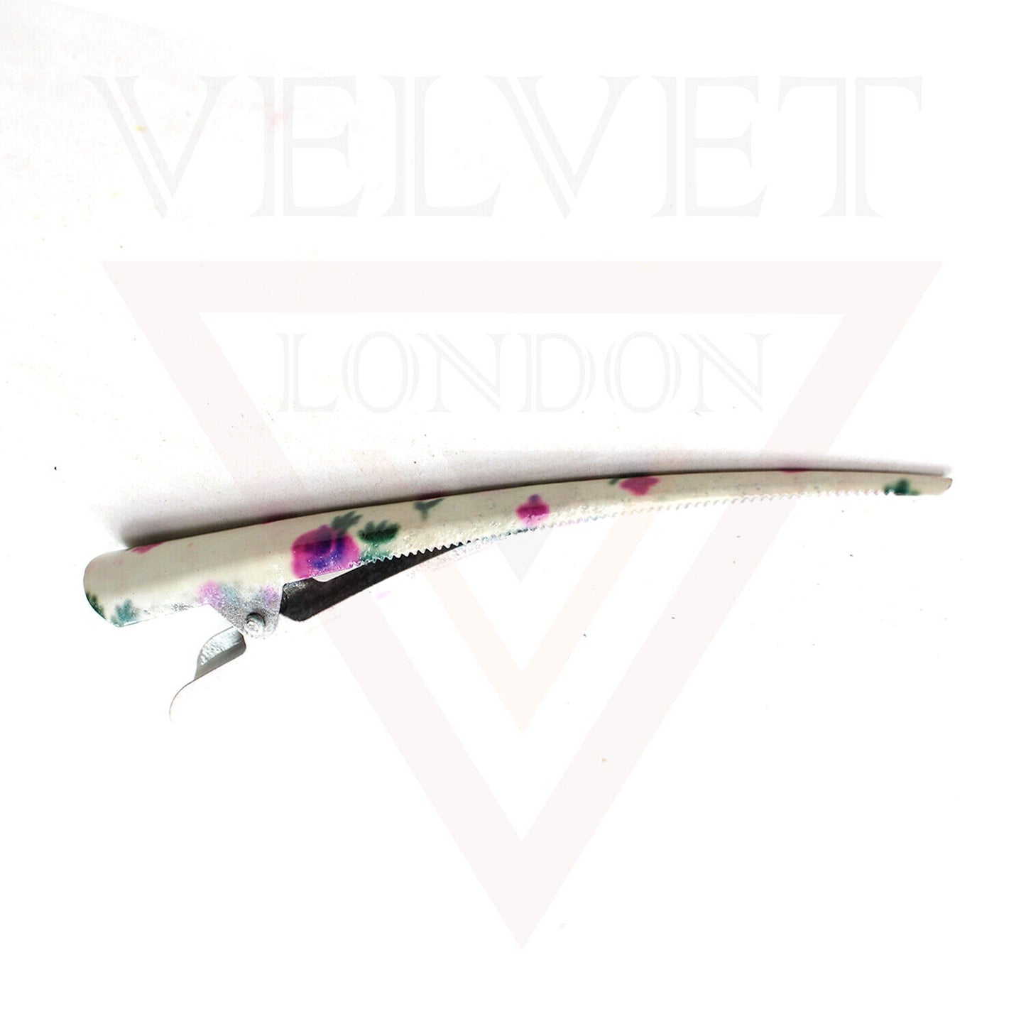 Duckbill Hair Clip Flower Metal Non-slip Crocodile Barrettes Teeth Hairdressing 