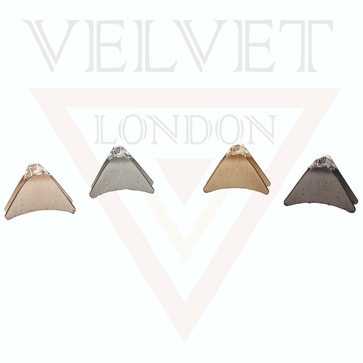 Hair Claw Clips Triangle Hair Clamp Non-Slip Strong Hold Metal Lining Hair Jaw