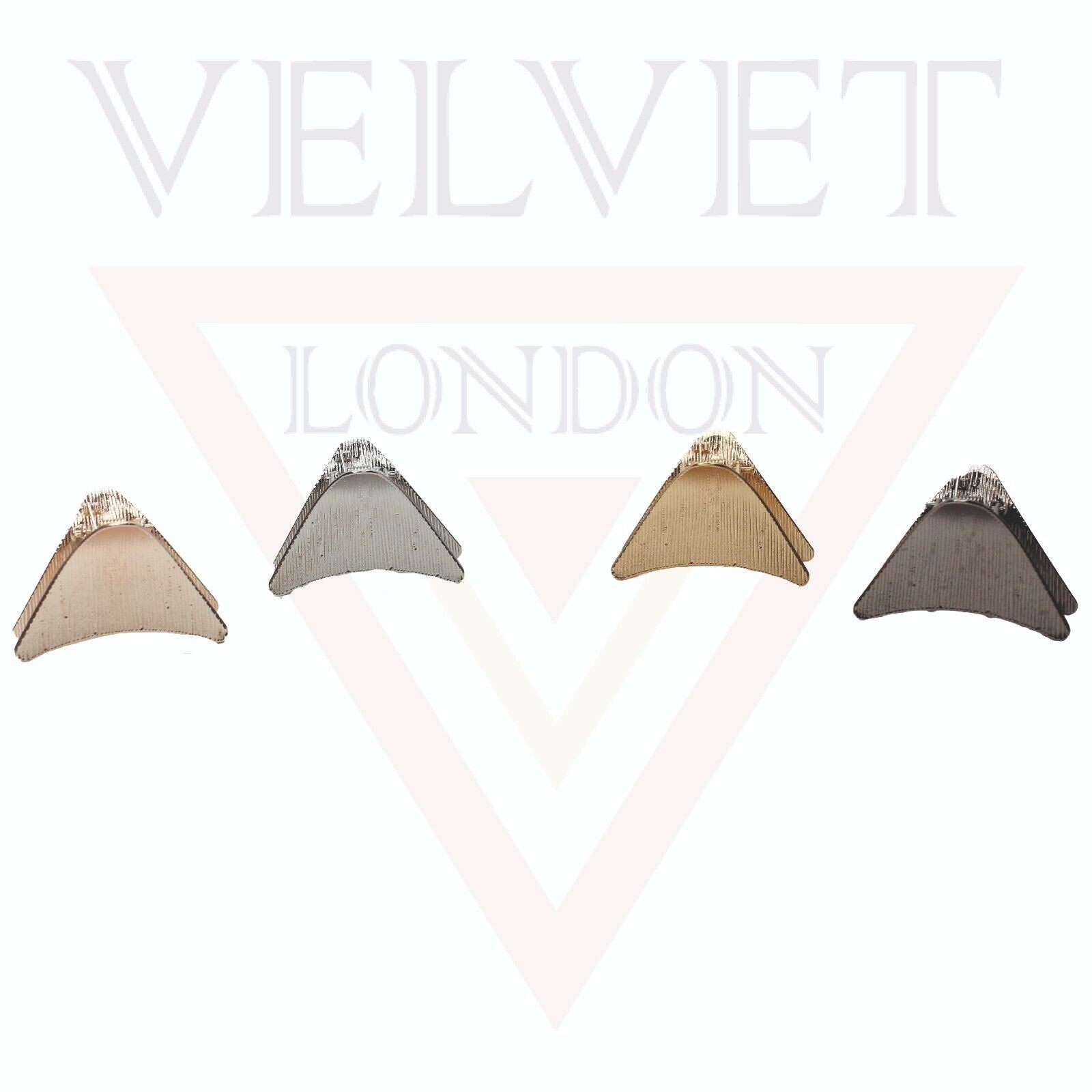 Hair Claw Clips Triangle Hair Clamp Non-Slip Strong Hold Metal Lining Hair Jaw