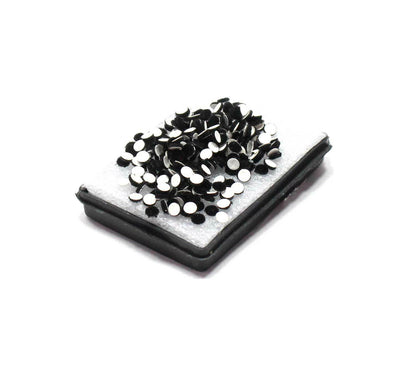100x Black Bindi Indian ForeHead Sticker Wedding Party Round Tikka/Chandla