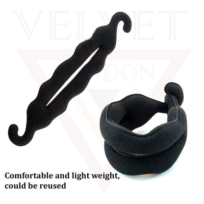 Bun Maker Sponge Black Foam French Magic Hair Braiding Tools Hook Twist Bands