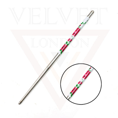 1x Metal Hair Sticks Bun Holder Floral Chignon Hairpin Hair Stylish Chopstick
