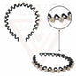 Non-slip Hair Band Flower Pearl Headwear Headband Diamond Hair Hoop New