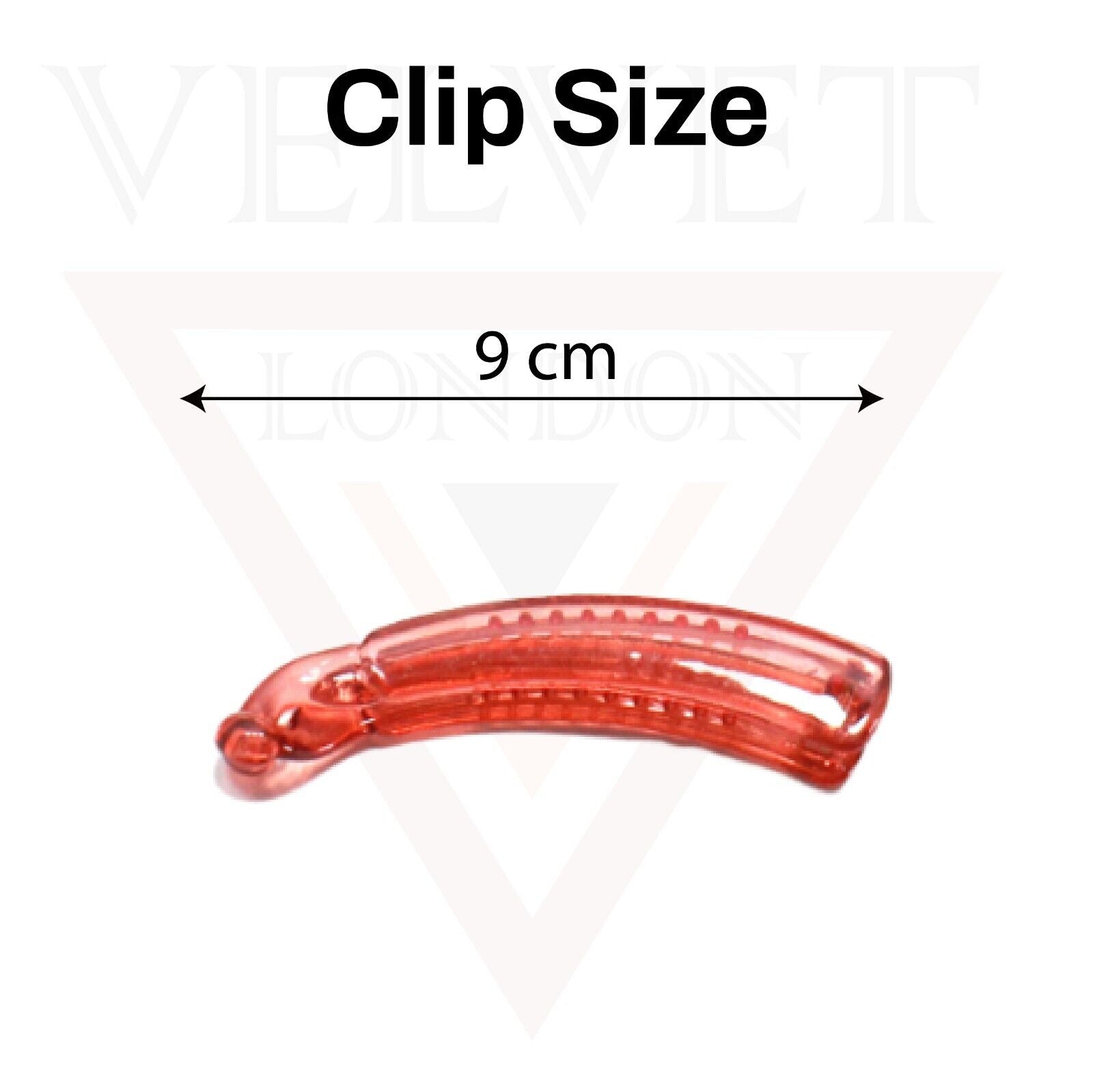 Women Long Hair Banana Hair Clip Tort Twisted Long Fish Clip Comb Grip