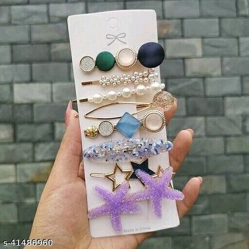 Pearls Hair Clips Rhinestone Diamonds Hair Pins korean Clip Headwear Styling