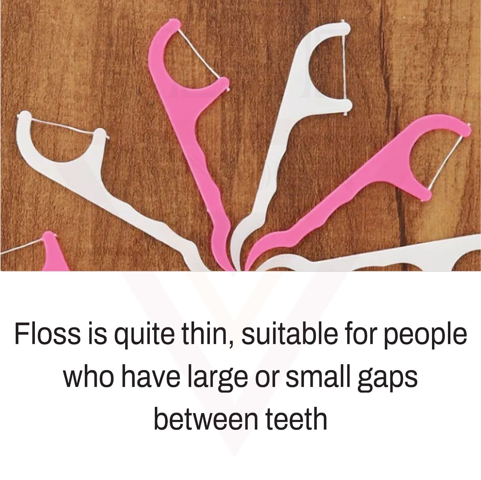 Interdental Tooth Harps 100 Dental Floss Sticks Toothpick Teeth Stick Tooth Pick