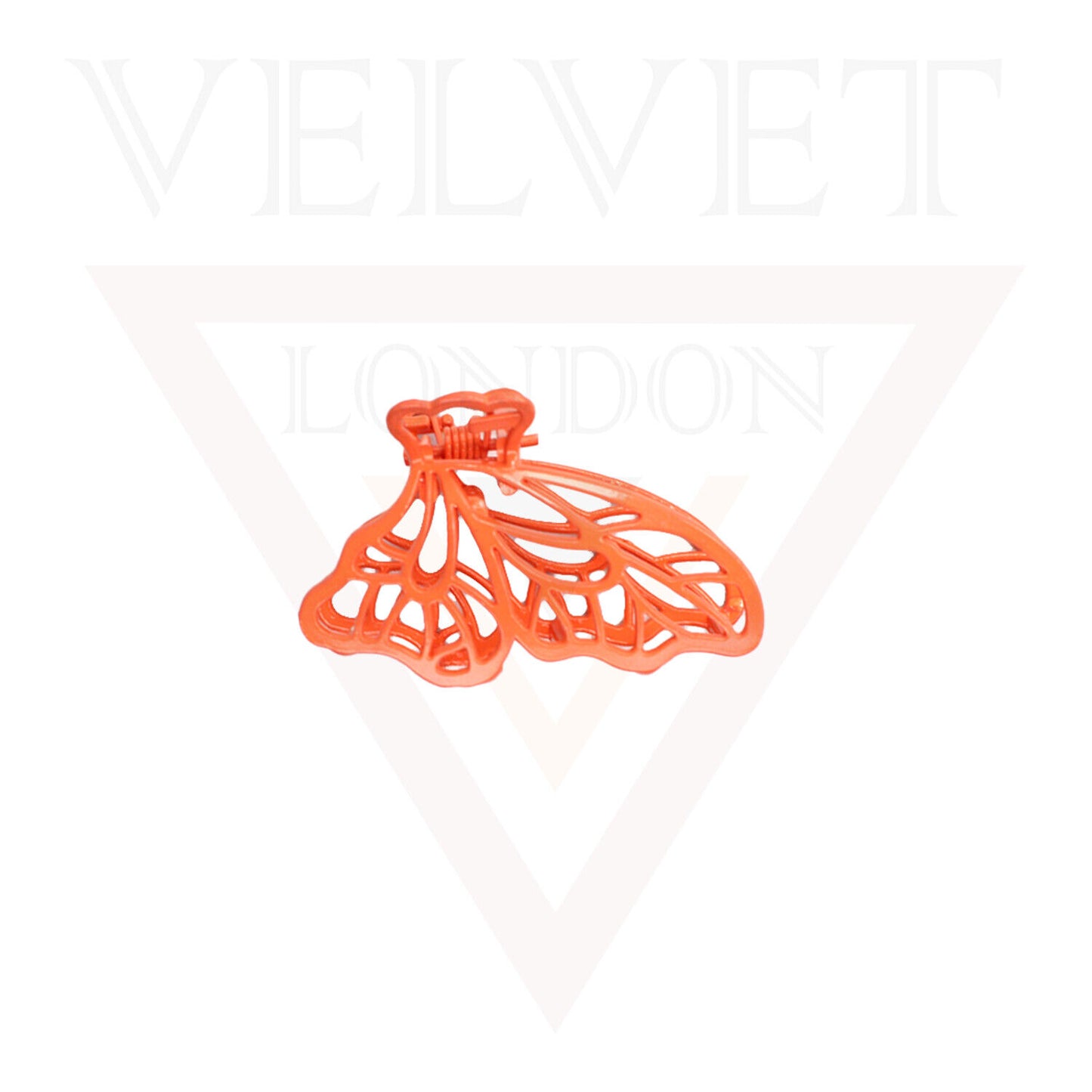 Metal Hair Claw Clips Frosted Hair Clamp Butterfly Matte Clutcher Hair Jaw Claw
