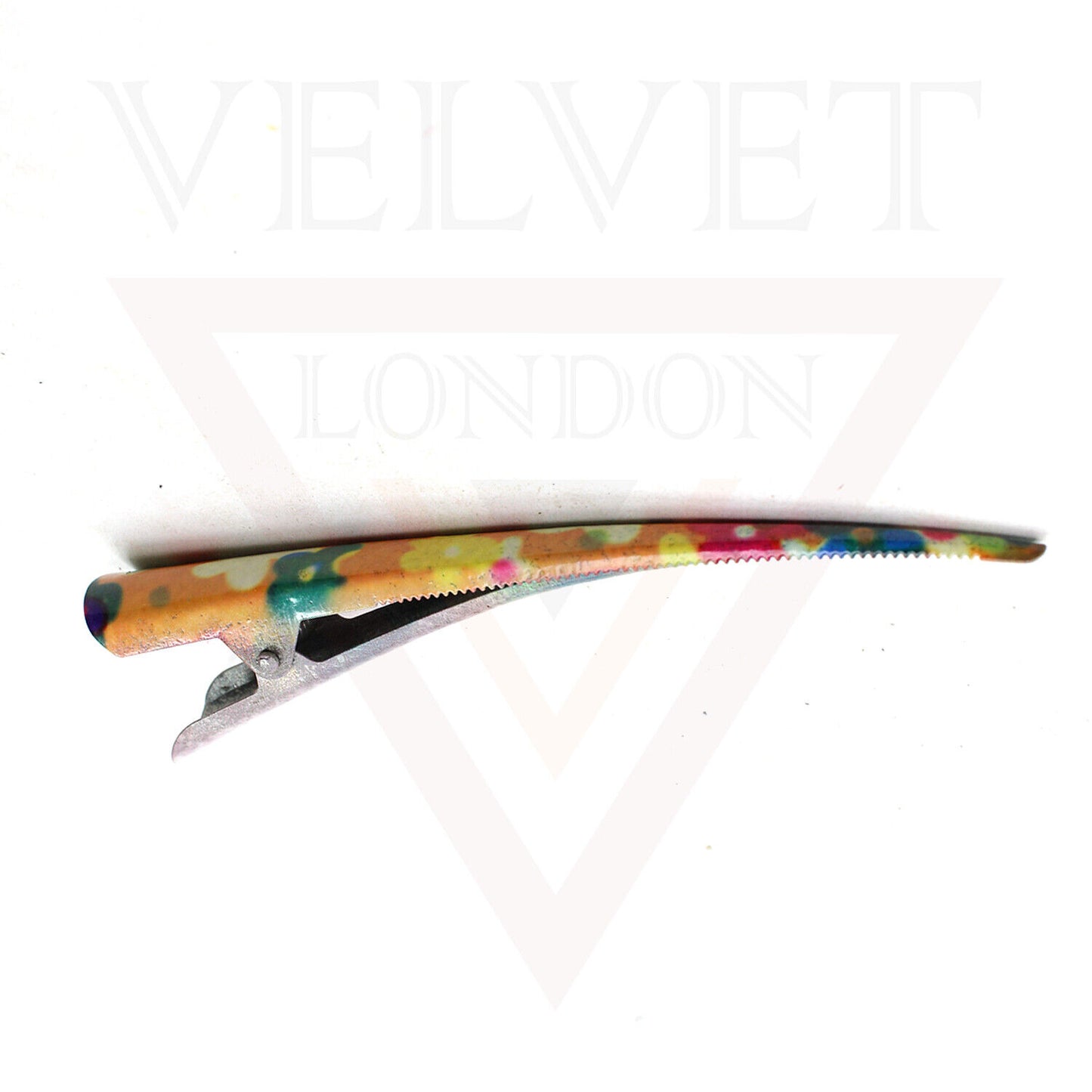 Duckbill Hair Clip Flower Metal Non-slip Crocodile Barrettes Teeth Hairdressing 