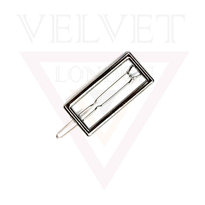 Solid Metallic Hair Clip Metal Hair Pin Sliders Clip French Hair Barrettes
