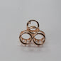 Hair Claw Clip Rose Golden Hair Barrattes Hair Jaw Hair Clutcher Butterfly Clamp