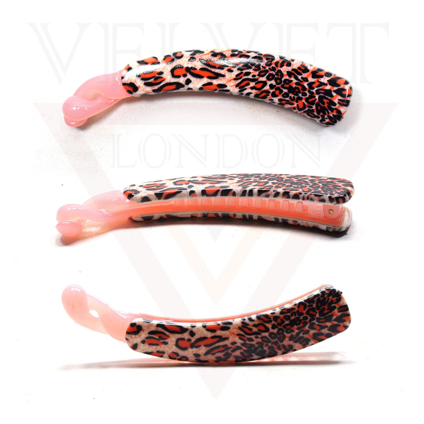 Banana Hair Clips Nonslip Strong Clamp Barrettes Animal Twist Clips Hair Pins