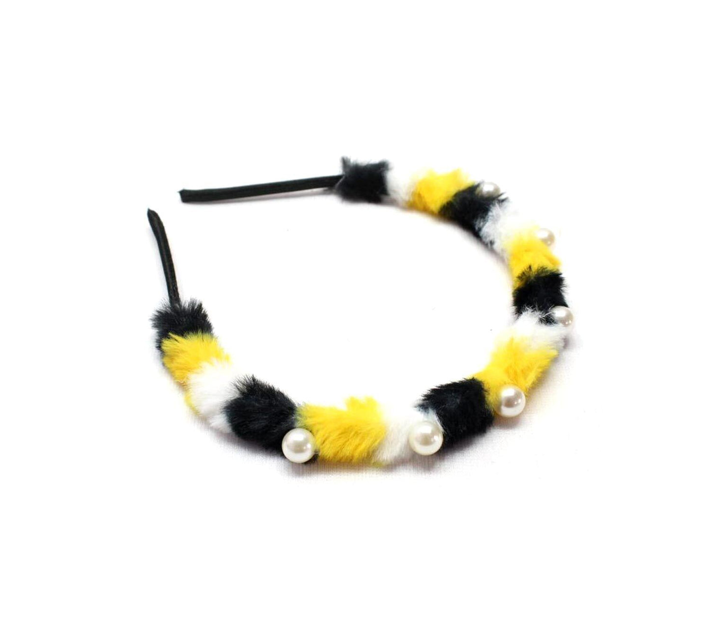 Pearl Hair Bands Fur Headbands Cute Unicorn Hair Hoop Hair Accessories for Girls