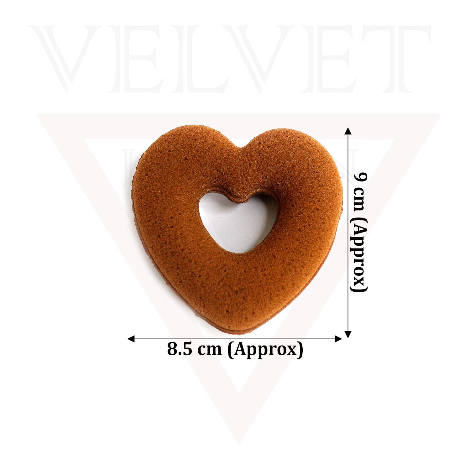 Magic Sponge Donut Heart Shaped Hair Curler Bun Maker Hair Bun Styling Tools