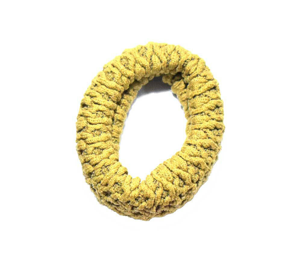 6x Elastic Scrunchie Dark Soft Hair Bands Ties Ponytail Holder Rubber Band Girls