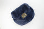 Clutch Purse Handbag Soft Faux Fur Crossbody Long Golden Chain Shoulder Bag