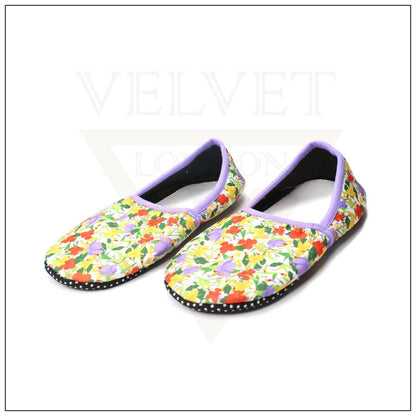 Footmate Women Four Way Stretch Slipper Ankle Length Casual House Slipper Socks