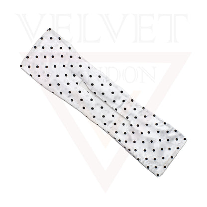 Twister Knotted Wire Headband Small Dotted Bun Hair Bun Maker Magic French