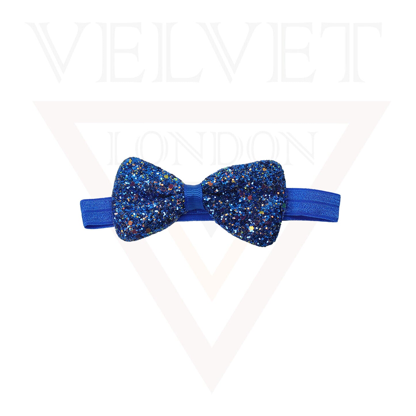 Baby Bow Headband Ribbon Elastic Hair Band Girl Headwear Bow Lace Band