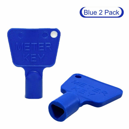 Meter Box Key Blue Cupboard Cabinet Triangle Meter Keys Utility Meter Keys